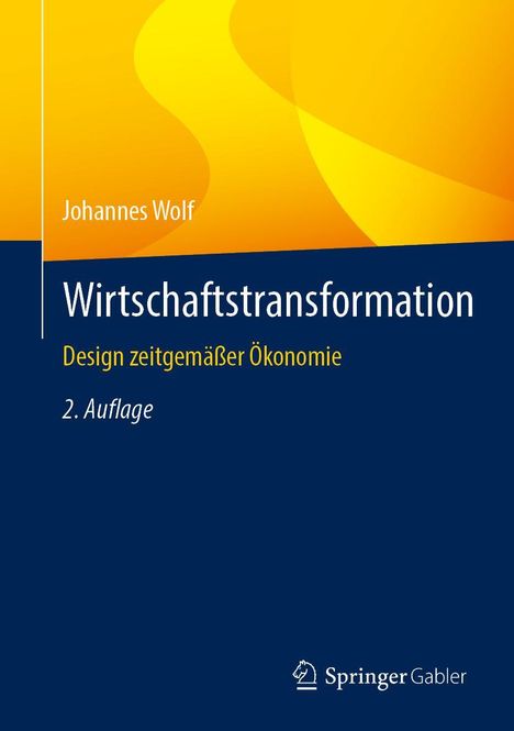 Johannes Wolf: Wirtschaftstransformation, Buch