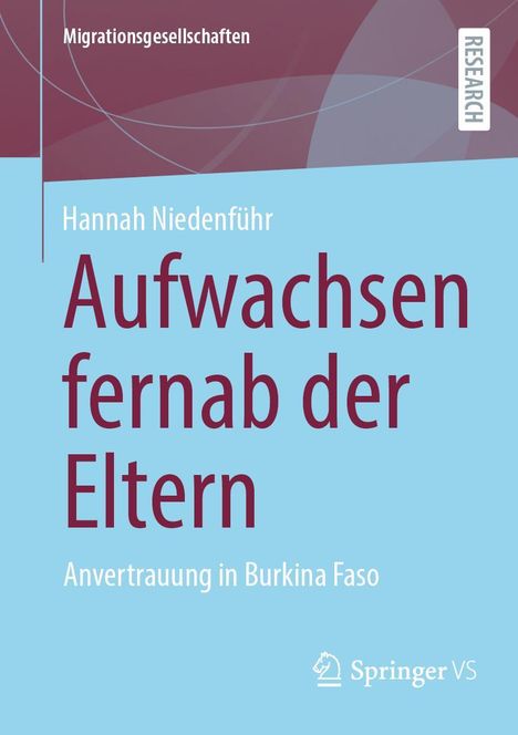 Hannah Niedenführ: Aufwachsen fernab der Eltern, Buch
