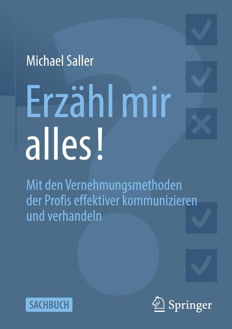 Michael Saller: Erzähl mir alles!, Buch