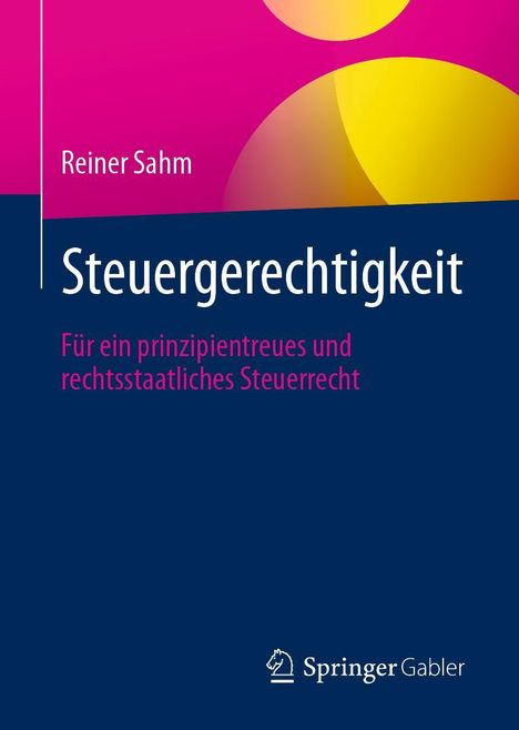 Reiner Sahm: Steuergerechtigkeit, Buch