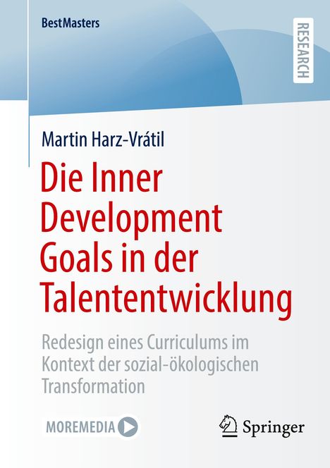 Martin Harz-Vrátil: Die Inner Development Goals in der Talententwicklung, Buch