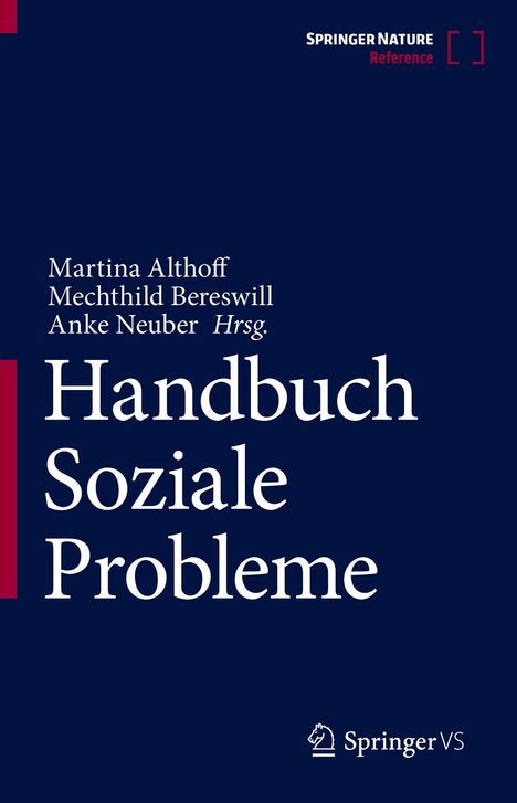 Handbuch Soziale Probleme, Buch