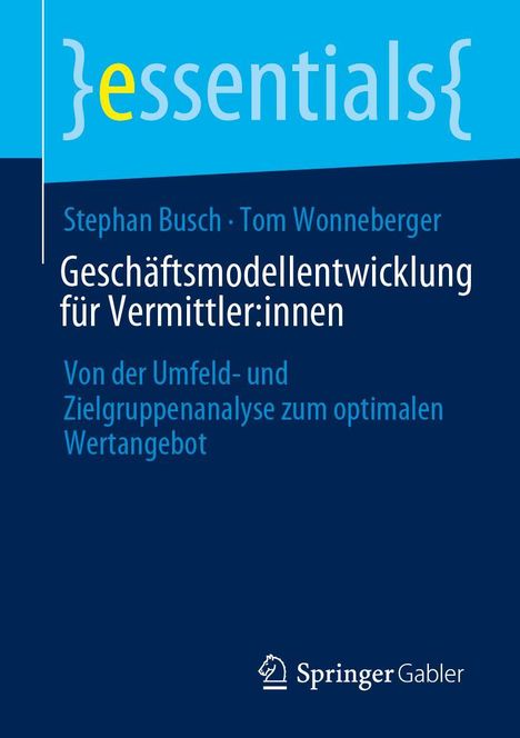 Stephan Busch: Geschäftsmodellentwicklung für Vermittler:innen, Buch