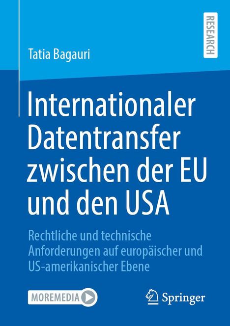 Tatia Bagauri: Internationaler Datentransfer zwischen der EU und den USA, Buch