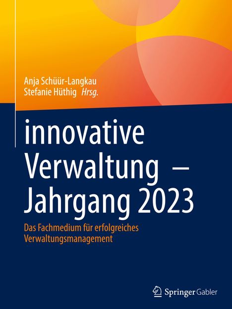 innovative Verwaltung ¿ Jahrgang 2023, Buch