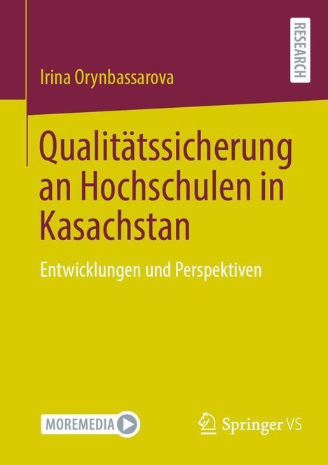 Irina Orynbassarova: Qualitätssicherung an Hochschulen in Kasachstan, Buch