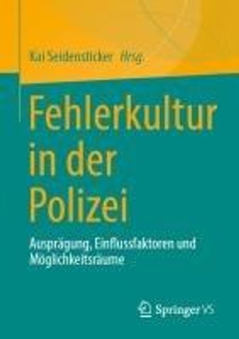 Fehlerkultur in der Polizei, Buch