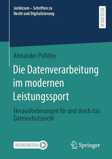 Alexander Pollithy: Die Datenverarbeitung im modernen Leistungssport, Buch