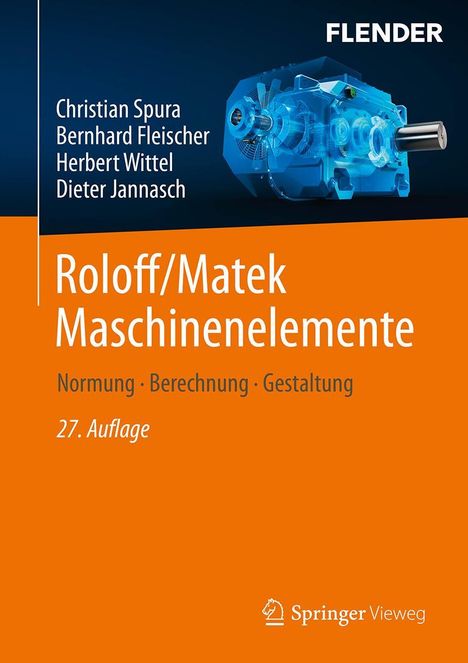 Christian Spura: Roloff/Matek Maschinenelemente, Buch