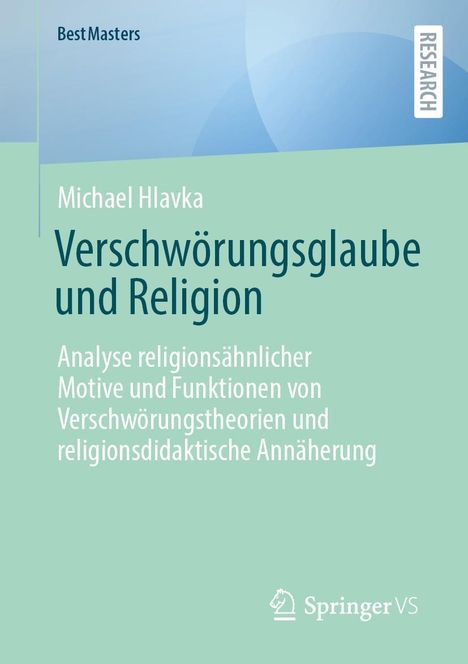 Michael Hlavka: Verschwörungsglaube und Religion, Buch