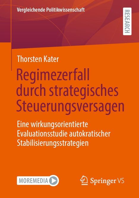 Thorsten Kater: Regimezerfall durch strategisches Steuerungsversagen, Buch