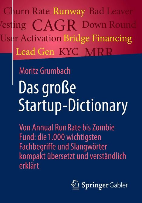 Moritz Grumbach: Das große Startup-Dictionary, Buch