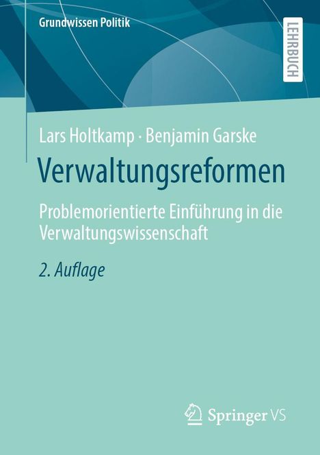 Lars Holtkamp: Verwaltungsreformen, Buch