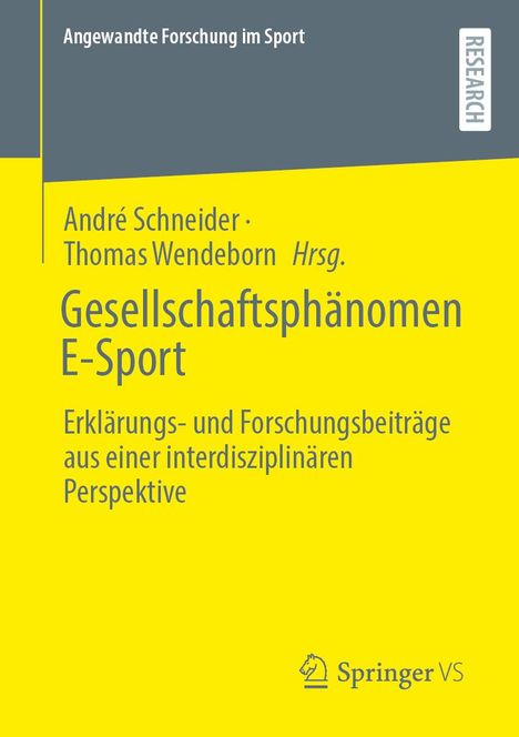 Gesellschaftsphänomen E-Sport, Buch