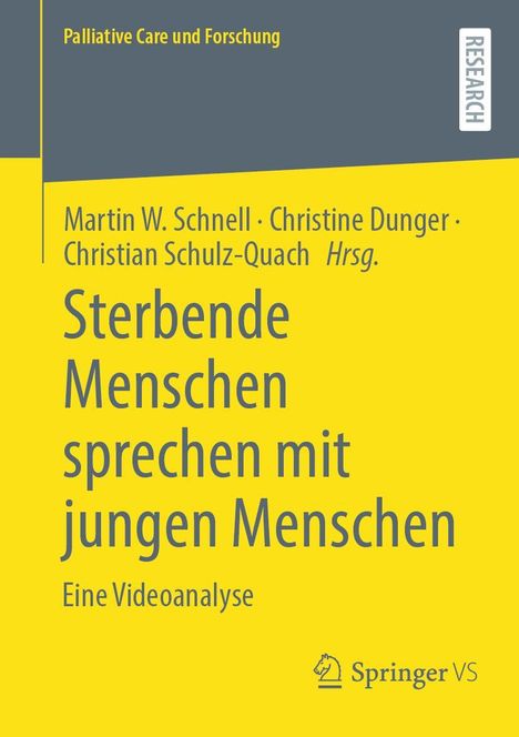 Sterbende Menschen sprechen mit jungen Menschen, Buch