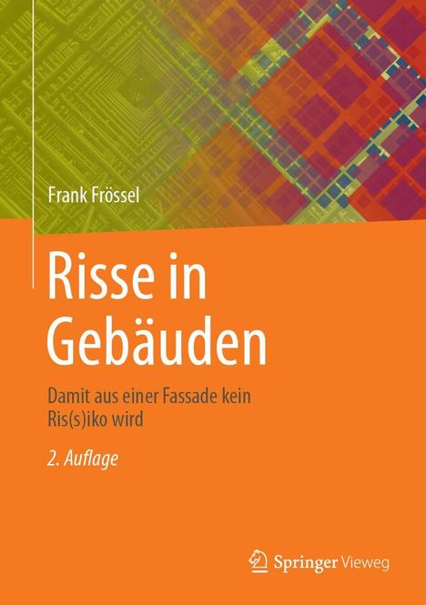 Frank Frössel: Risse in Gebäuden, Buch