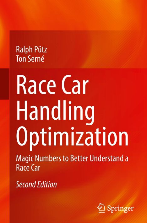 Ton Serné: Race Car Handling Optimization, Buch