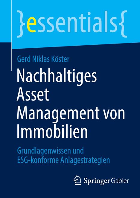 Gerd Niklas Köster: Nachhaltiges Asset Management von Immobilien, Buch