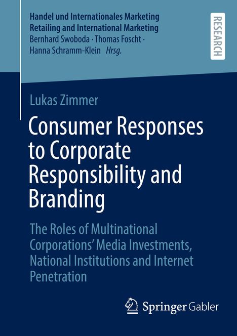 Lukas Zimmer: Consumer Responses to Corporate Responsibility and Branding, Buch
