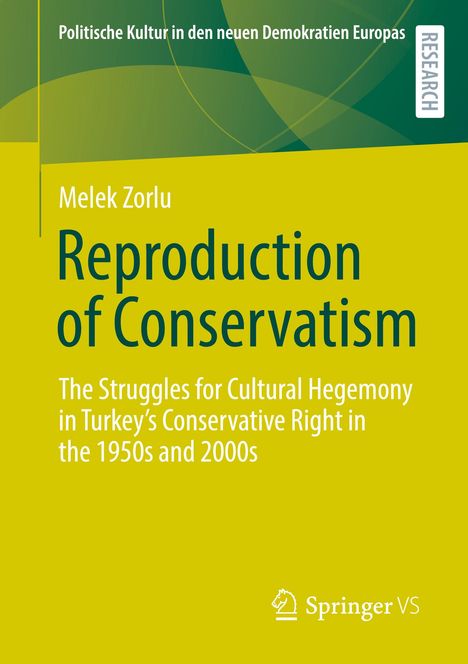 Melek Zorlu: Reproduction of Conservatism, Buch