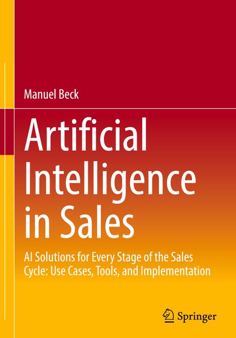 Manuel Beck: Artificial Intelligence in Sales, Buch