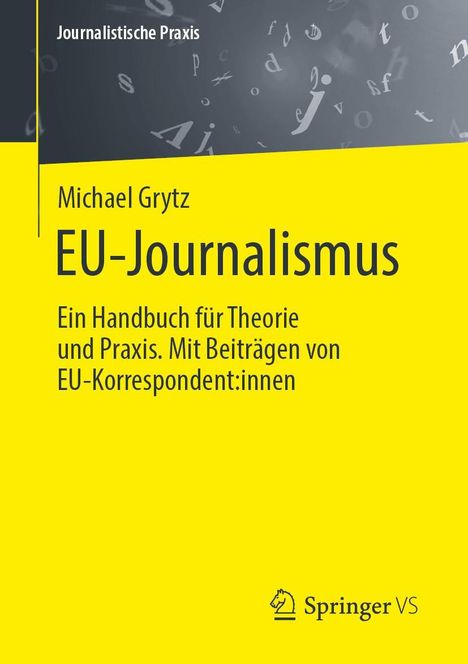Michael Grytz: EU-Journalismus, Buch