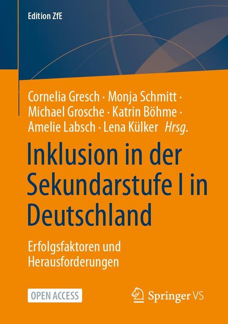 Inklusion in der Sekundarstufe I in Deutschland, Buch