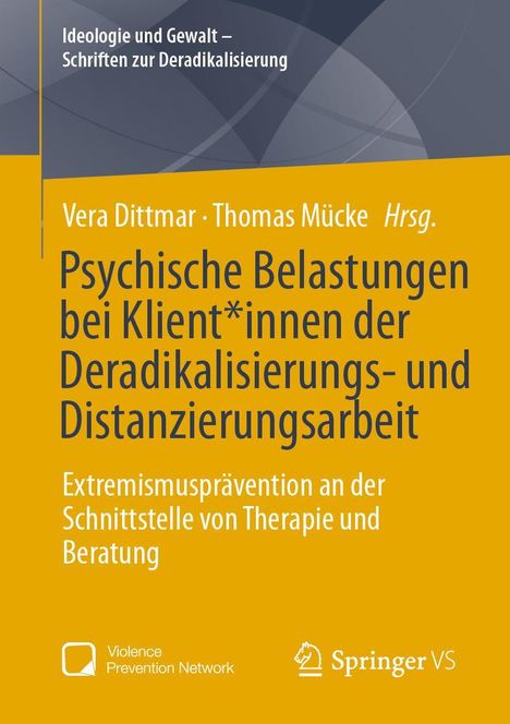 Psychische Belastungen bei Klient*innen der Deradikalisierungs- und Distanzierungsarbeit, Buch