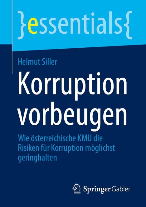Helmut Siller: Korruption vorbeugen, Buch