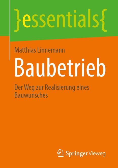 Matthias Linnemann: Baubetrieb, Buch