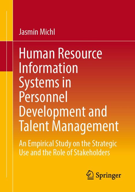 Jasmin Michl: Human Resource Information Systems in Personnel Development and Talent Management, Buch