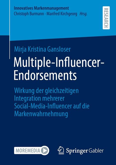 Mirja Kristina Gansloser: Multiple-Influencer-Endorsements, Buch