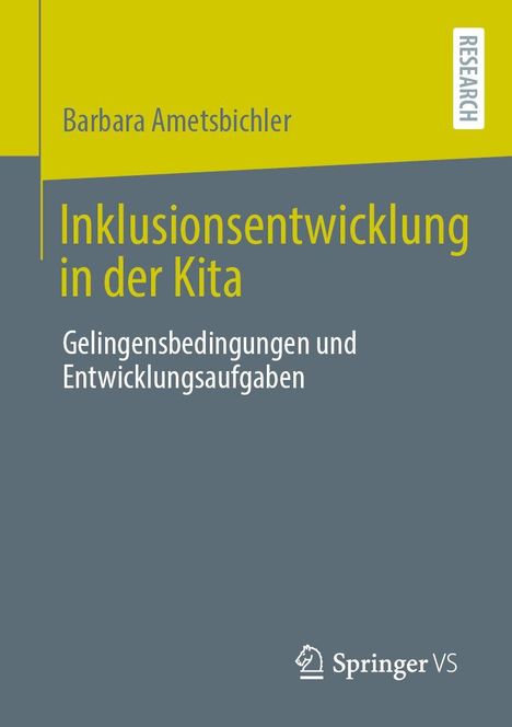 Barbara Ametsbichler: Inklusionsentwicklung in der Kita, Buch