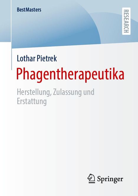Lothar Pietrek: Phagentherapeutika, Buch