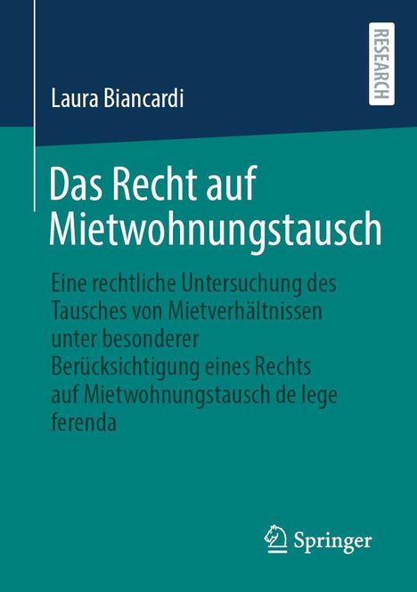 Laura Biancardi: Das Recht auf Mietwohnungstausch, Buch