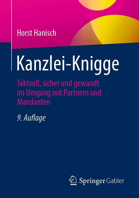 Horst Hanisch: Kanzlei-Knigge, Buch