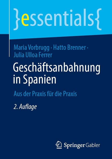 Maria Vorbrugg: Geschäftsanbahnung in Spanien, Buch
