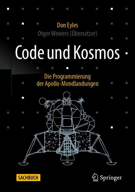 "Code und Kosmos: Die Programmierung der Apollo-Mondlandungen" von Don Eyles. Skizze der Mondlandefähre.