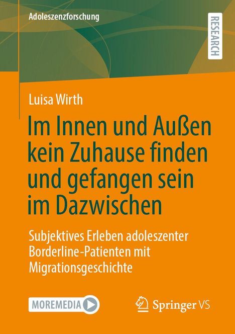Titel: Im Innen und Außen kein Zuhause finden und gefangen sein im Dazwischen. Thema: Adoleszenzforschung.