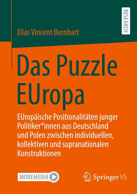 Buchtitel: "Das Puzzle EUropa". Thema: Politische Positionen junger Politiker*innen aus Deutschland und Polen.