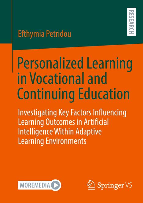 Titel: Personalized Learning in Vocational and Continuing Education. Orange Hintergrund, Logos unten.