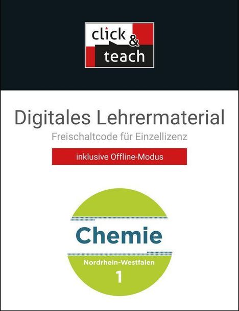Chemie 7 click &amp; teach NRW (Karte m. Freischaltcode), Diverse