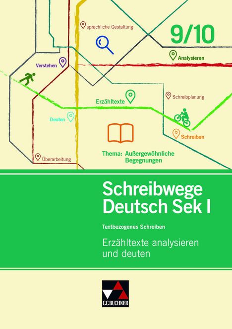 Beate Wolfsteiner: Schreibwege Deutsch - Erzähltexte analysieren und deuten 9/10, Buch