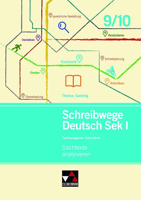 Hannah Hercksen: Schreibwege Deutsch - Sachtexte analysieren 9/10, Buch