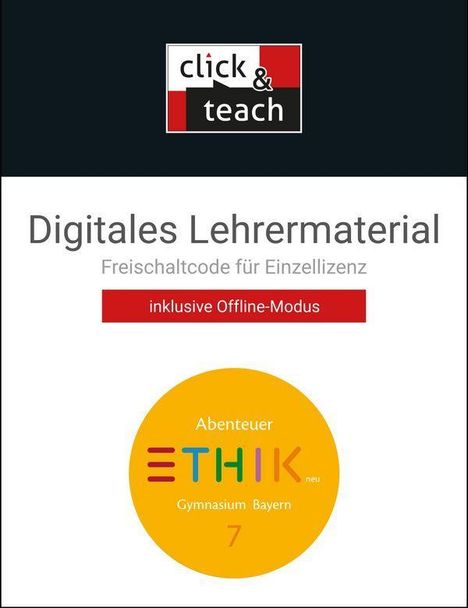 Ulla Braune: Braune, U: Abenteuer Ethik 7 neu BY click &amp; teach Box, Diverse