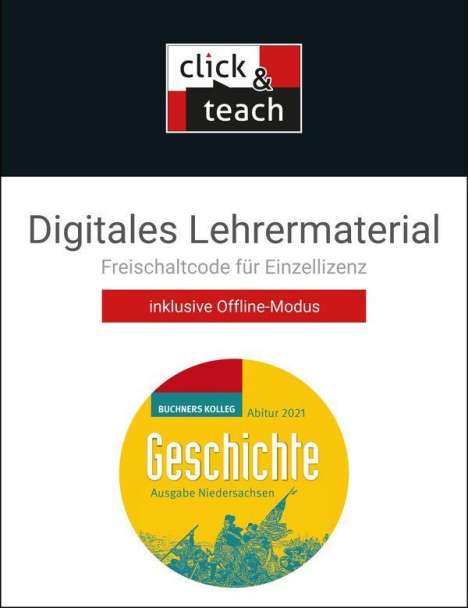 Friedrich Anders: Kolleg Geschichte Qualif. click&teach NDS (Karte m. Code), Diverse