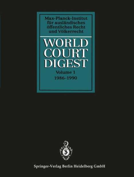Rainer Hofmann: World Court Digest, Buch