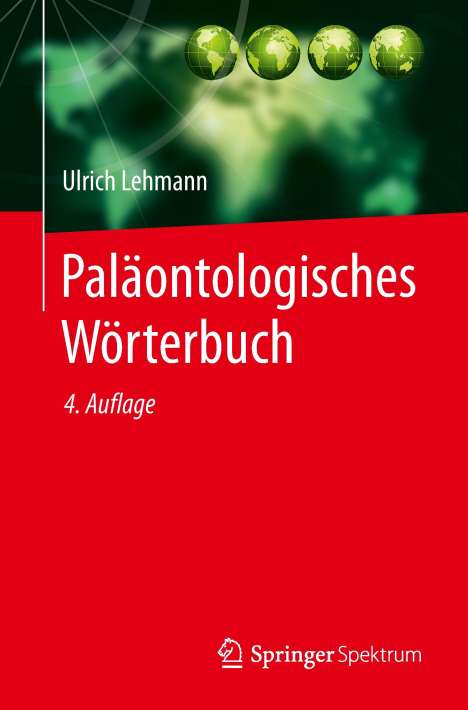 Ulrich Lehmann: Paläontologisches Wörterbuch, Buch