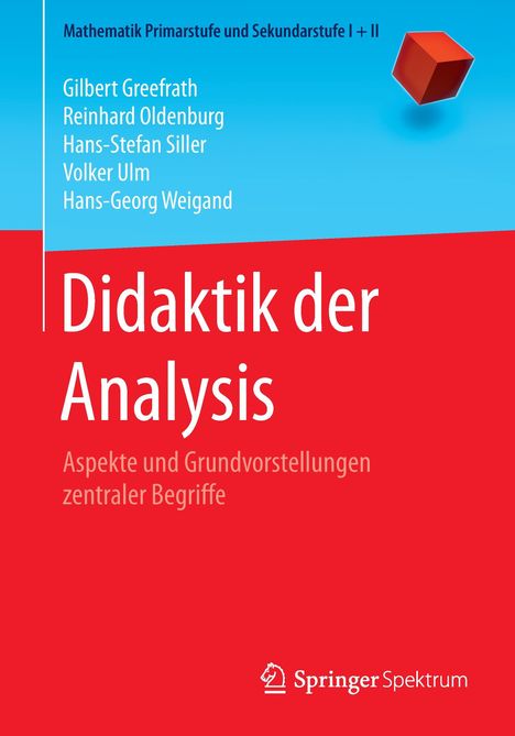 Gilbert Greefrath: Didaktik der Analysis, Buch