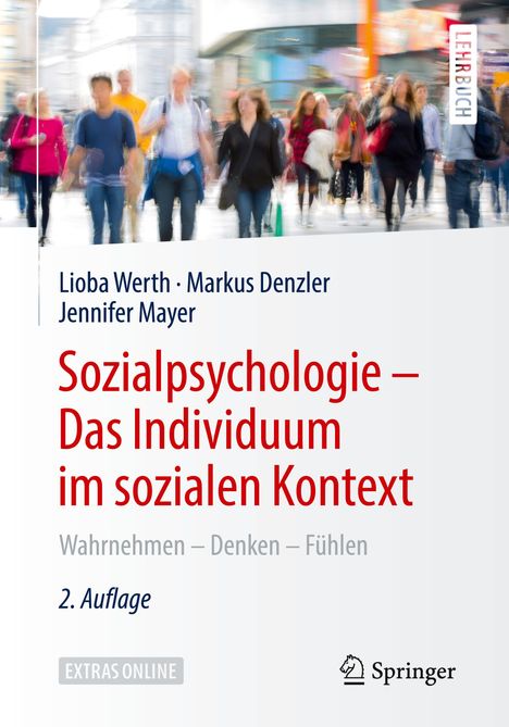 Lioba Werth: Sozialpsychologie ¿ Das Individuum im sozialen Kontext, Buch
